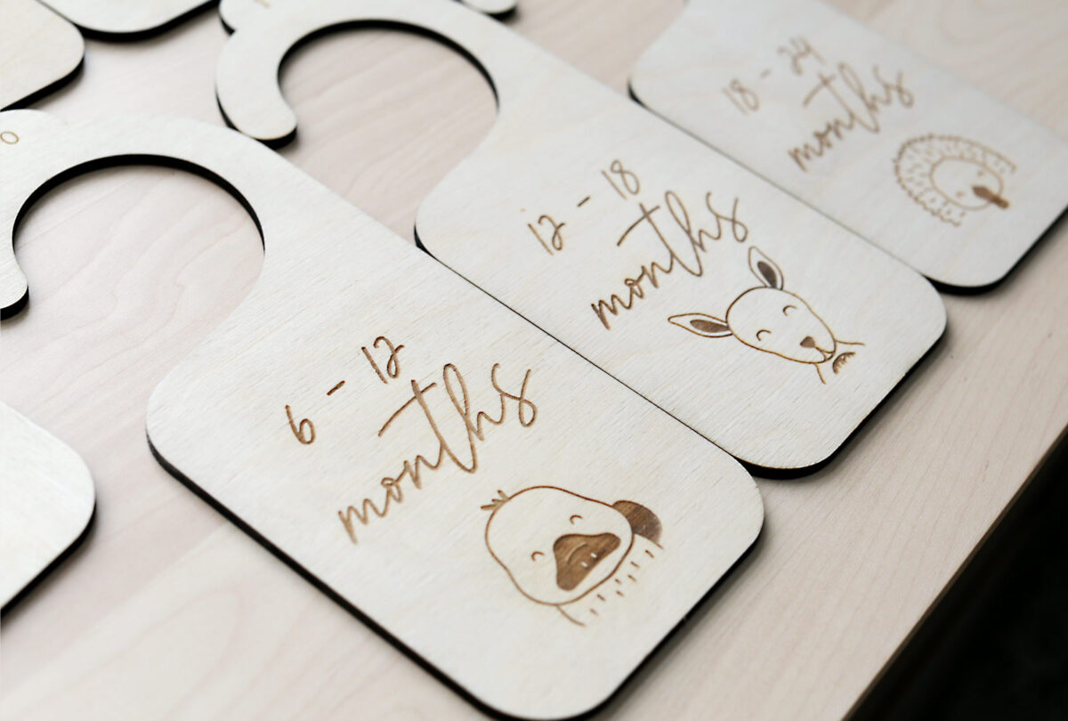 Wooden Baby Clothes Dividers